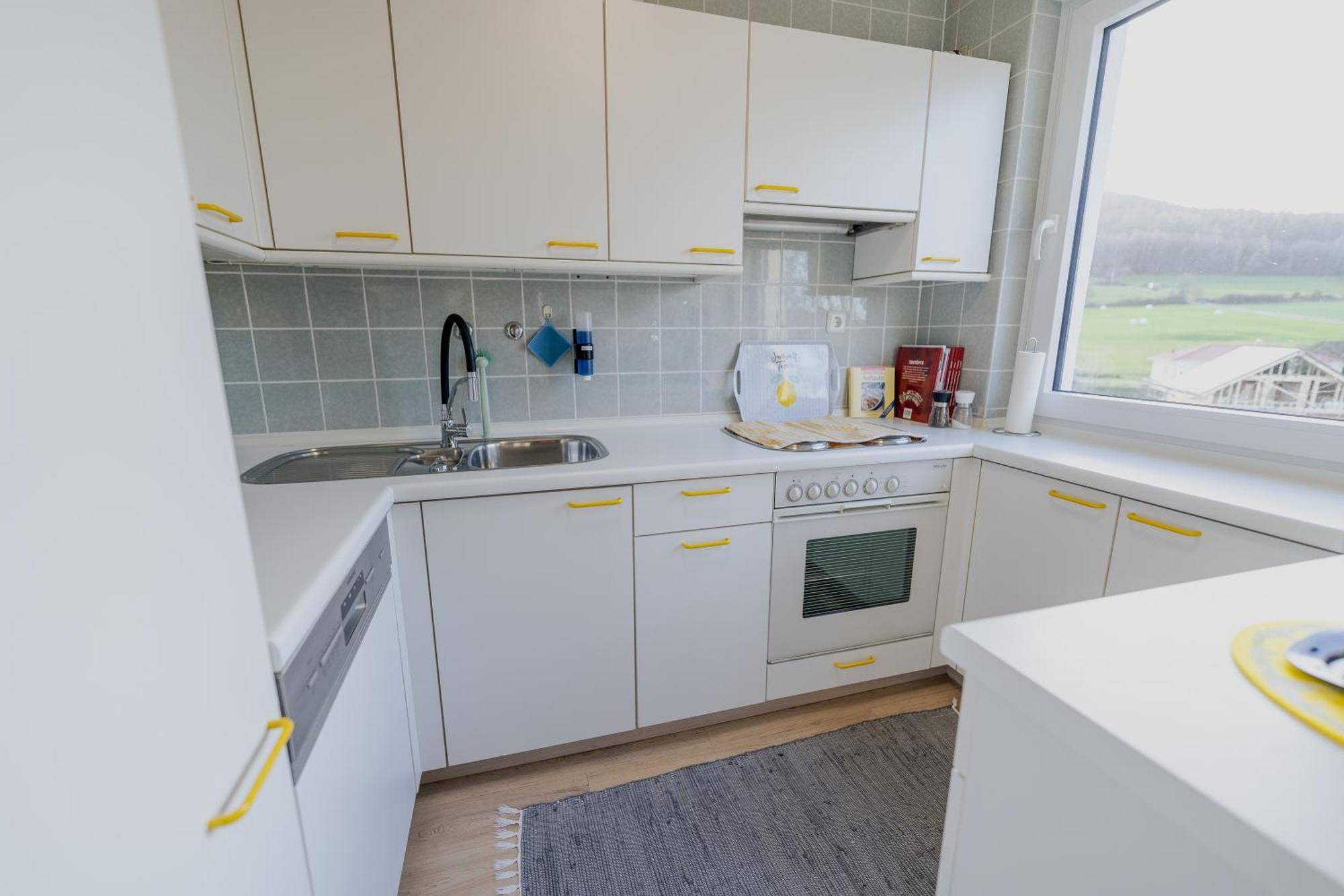 Ferienhaus Schoene Aussicht Ferienwohnung Gelb Hemfurth-Edersee Exterior foto
